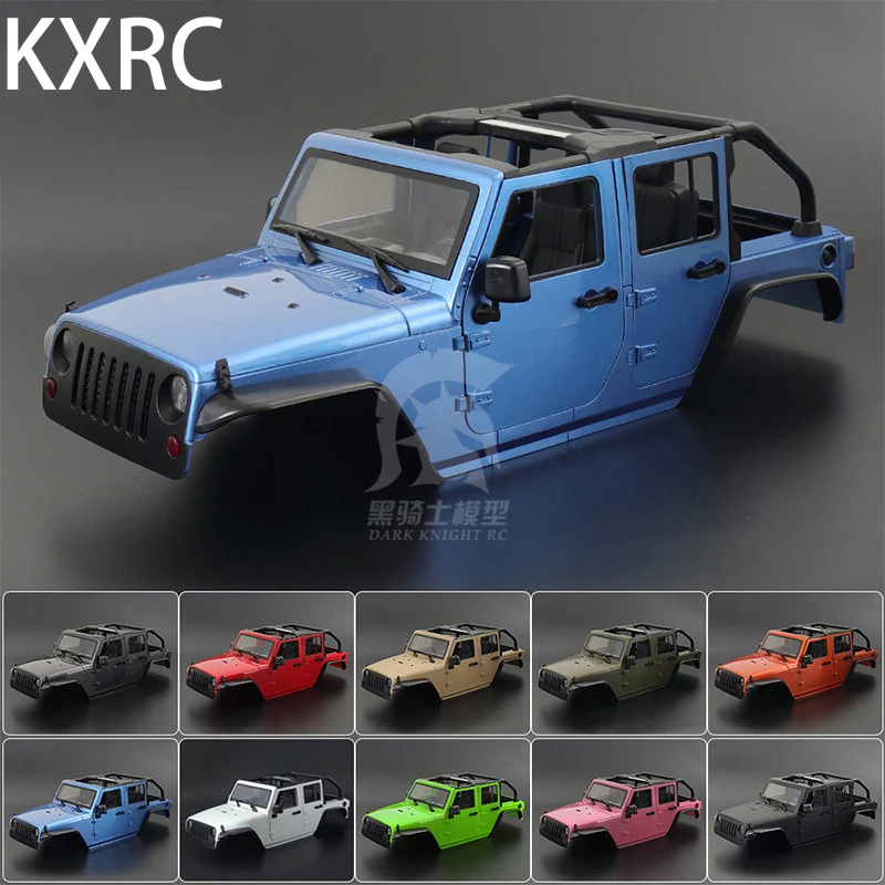 

313mm Wheelbase Convertible Body Shell for 1/10 RC Crawler Car Traxxas TRX4 Defender AXIAL SCX10 90046 RC4WD D90 Jeep Wrangler