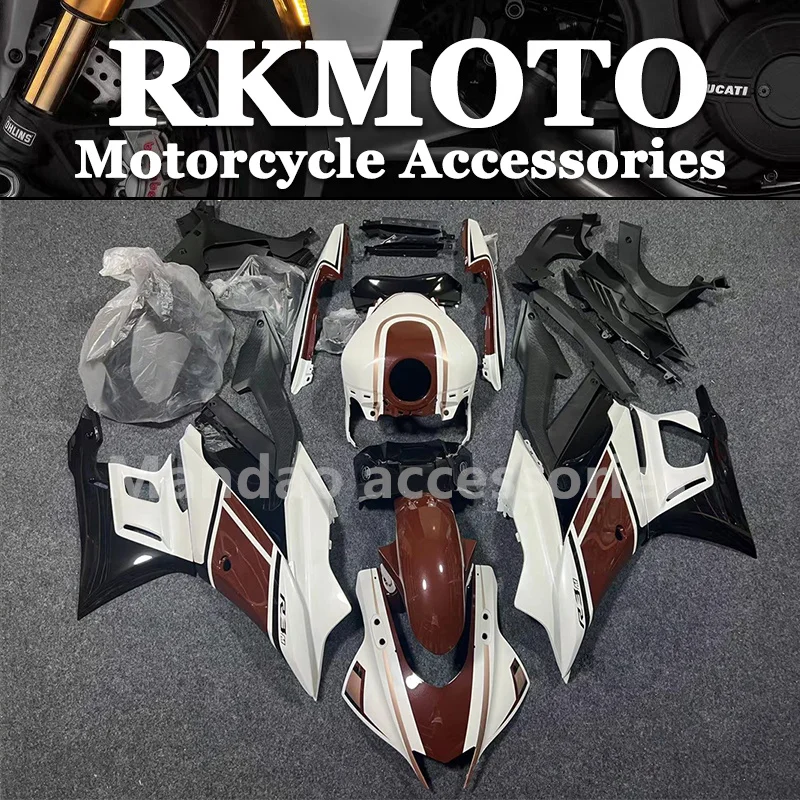 

Motorcycle Fairings Kit Fit For YZF R25 R3 2019-2020 2021 2022 2023 Bodywork set High quality ABS injection Brown White