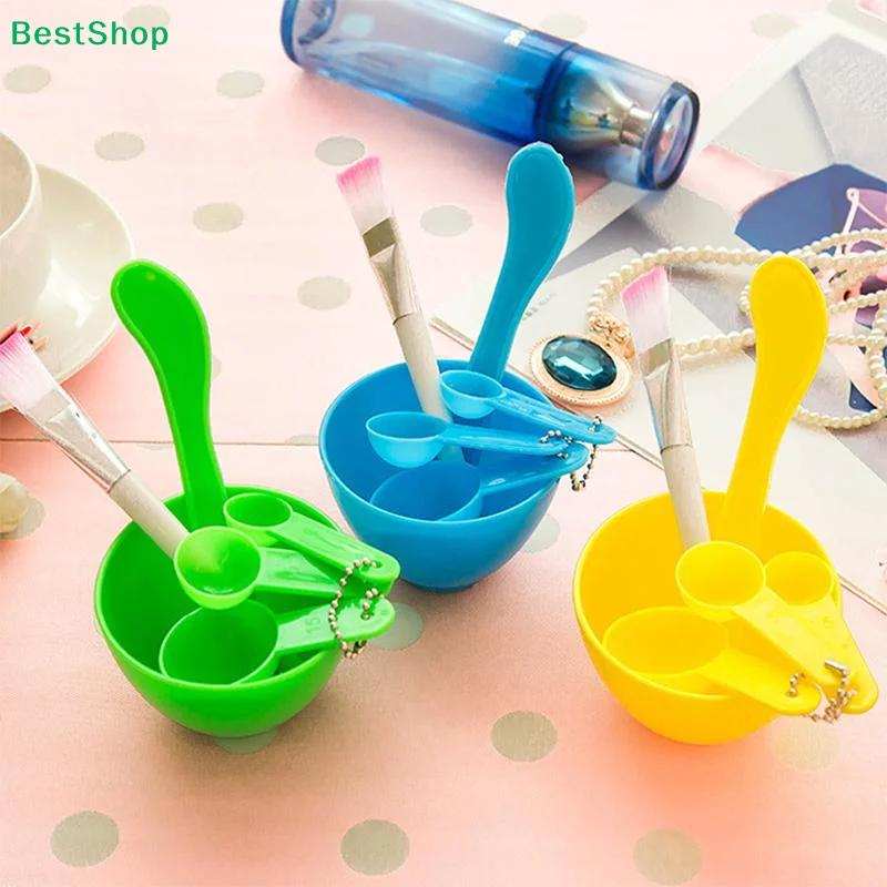 ♫Mask Bowl Mixing Bowl Set And Six-piece Brush Set For DIY Face Mask Making Beauty And Makeup Tools