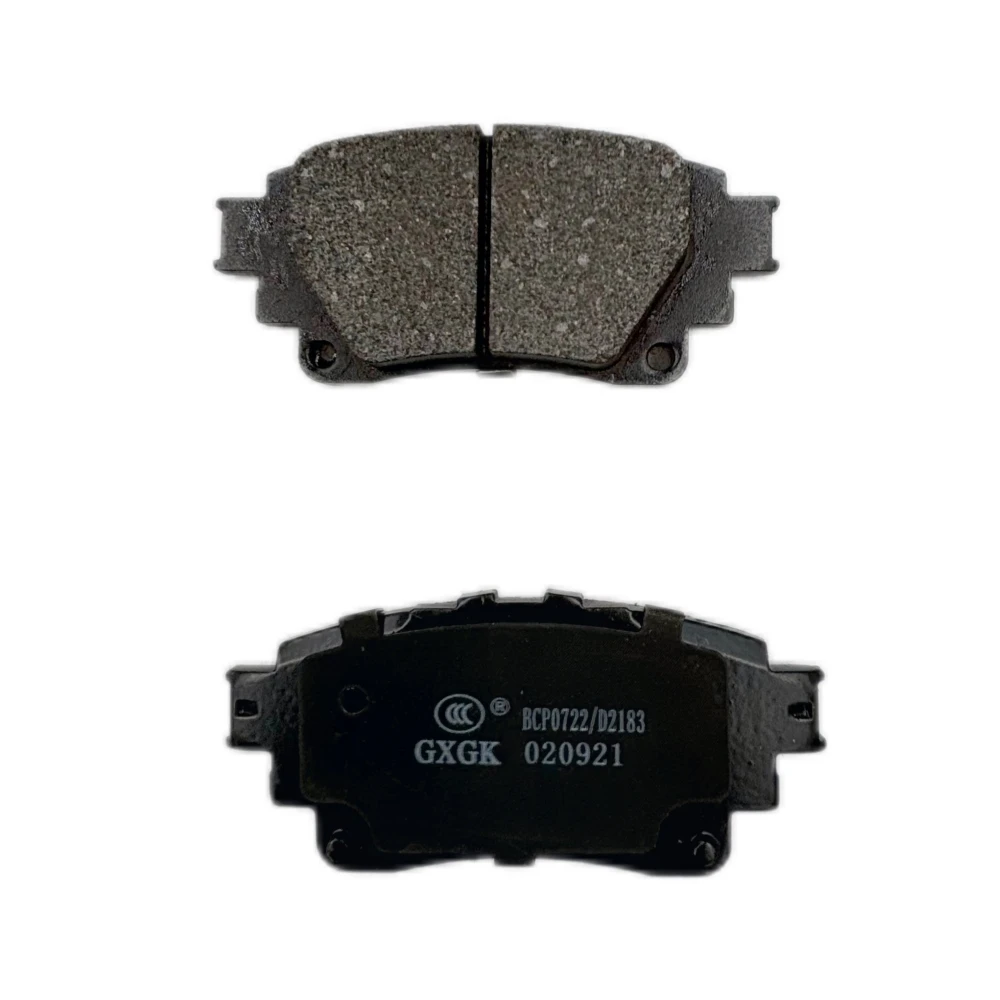 Rear Disc Brake Pads D2183 04466-12160 For TOYOTA COROLLA E210 1.8L 2019- metal material Car Accessories