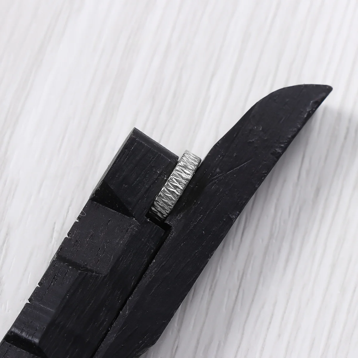 

Adjustable Mandolin Bridge Compensated Ebony Height Adjustable Two Footed Base Fits Arched-Top Mandolin Best Tone Transmission