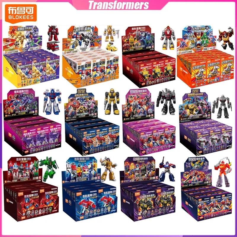 

Blokees Transformers Building Blocks Full Series Minifigure Desktop Decoration Puzzle Assembling Model Toy Birthday Gift for Boy