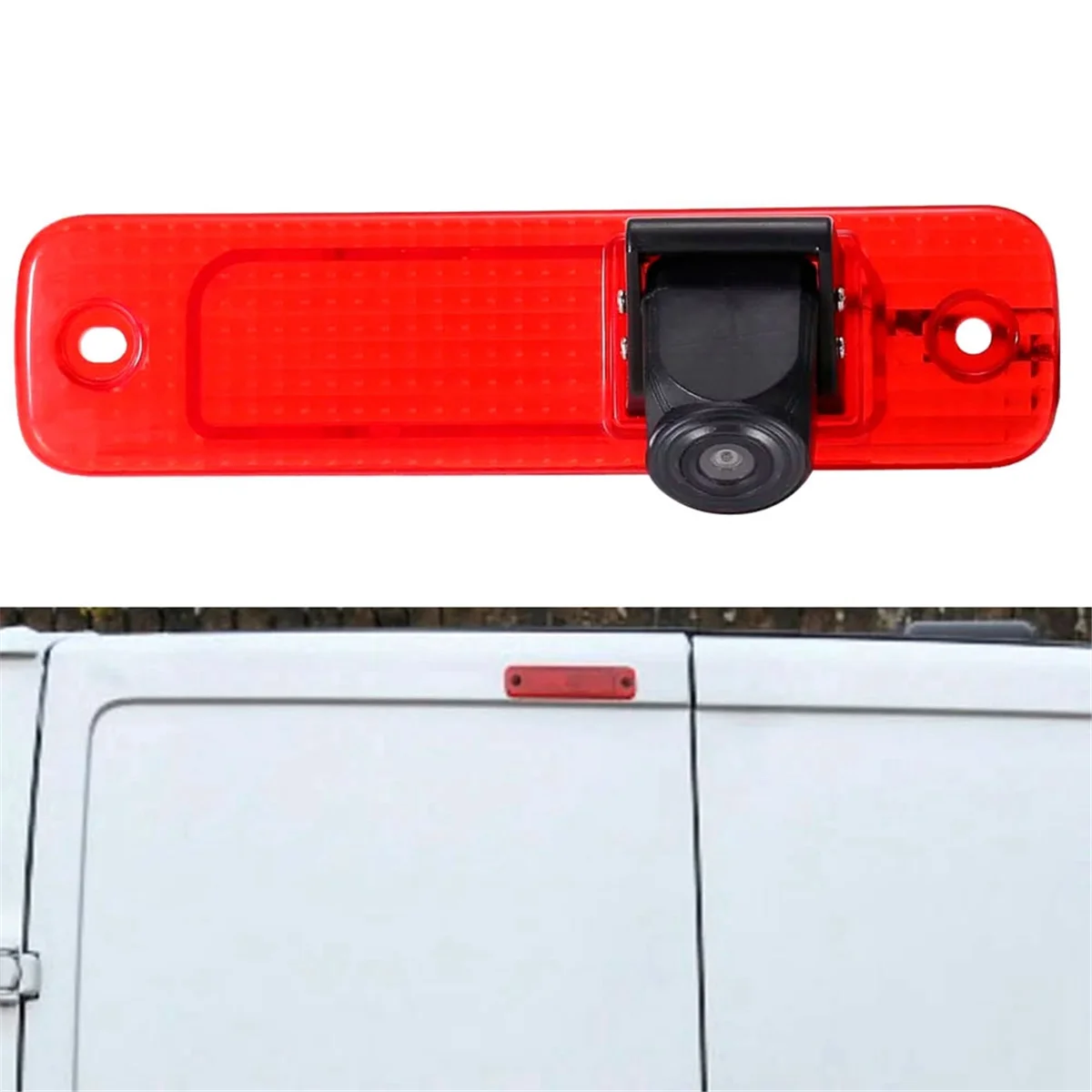 

A79K_Car High Mount Brake Light Rear View Back Camera for Ford Transit