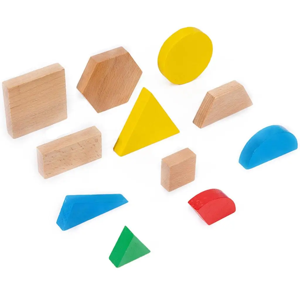 Montessori Geometrische Fractieblokken Herkenning Leren voor thuiskleuters