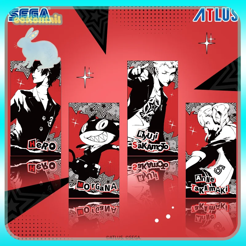 

Original SEGA Persona 5 Royal B Version Collection Cards Seires Blind Box Anime Peripheral Ornament Collect Toys Girl Gifts