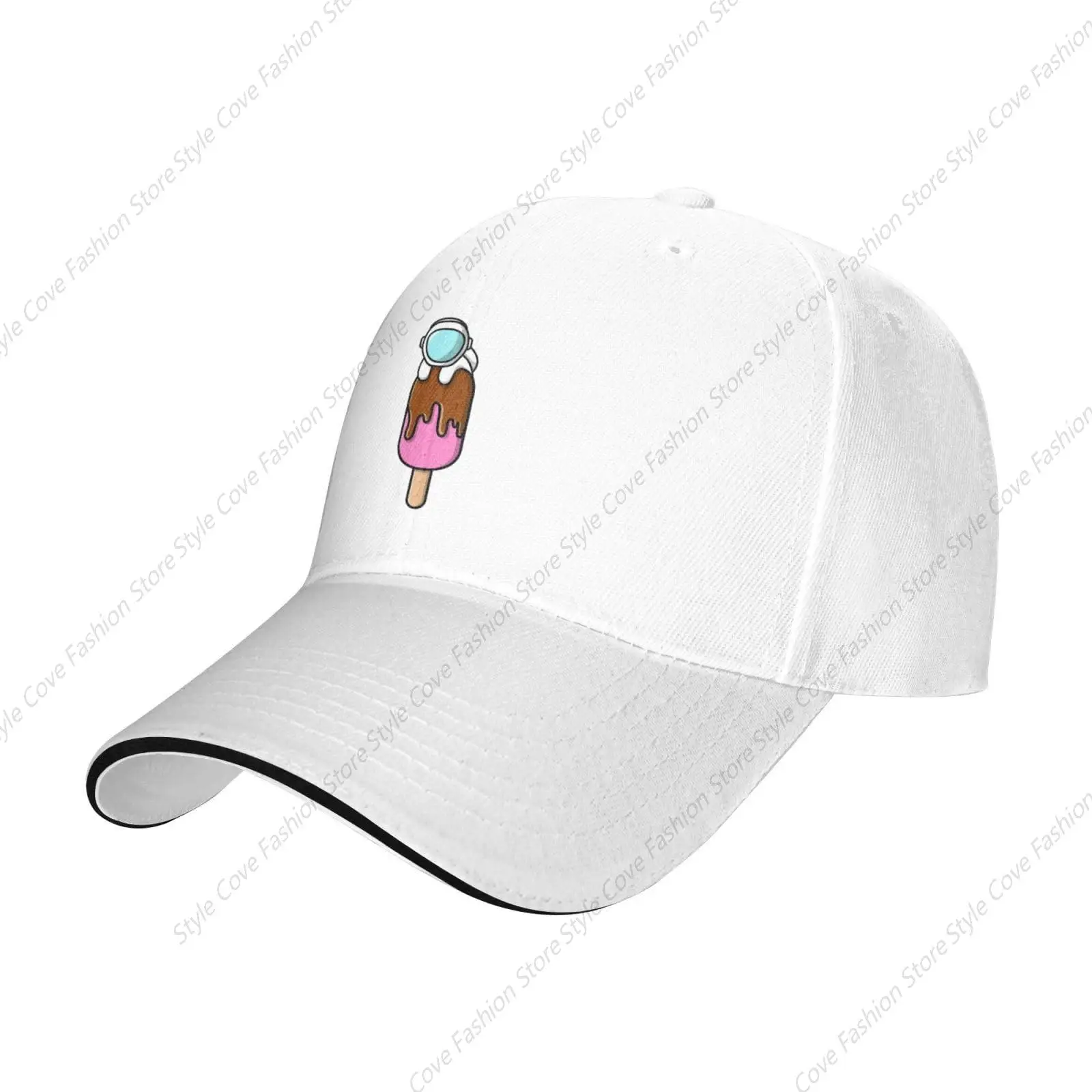 

Astronauts On Popsicles Cartoon Baseball Cap Men Women Baseball Cap Four Seasons Outdoor Fishing Hat Adjustable Hip Hop Castette