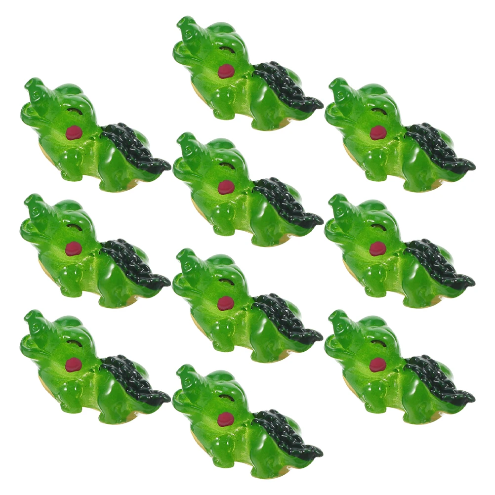 

10pcs Mini Statue Resin Figurines Desk Decor Micro Landscape Accessories Tiny Animals Gardening Ornament Miniature