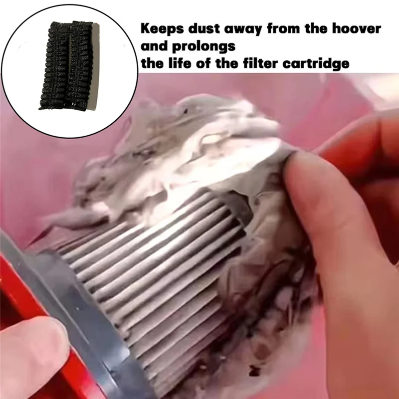 A21F-100PCS مكنسة كهربائية يمكن التخلص منها مرشح الغبار يغطي جمع الغبار صافي يغطي للمكنسة الكهربائية #4