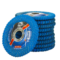 Abrasive Flap Disc 100mm/115mm/125mm Grinding Wheels 60Grit Sanding Discs for Angle Grinder Metal Slot Polishing Rust Removal