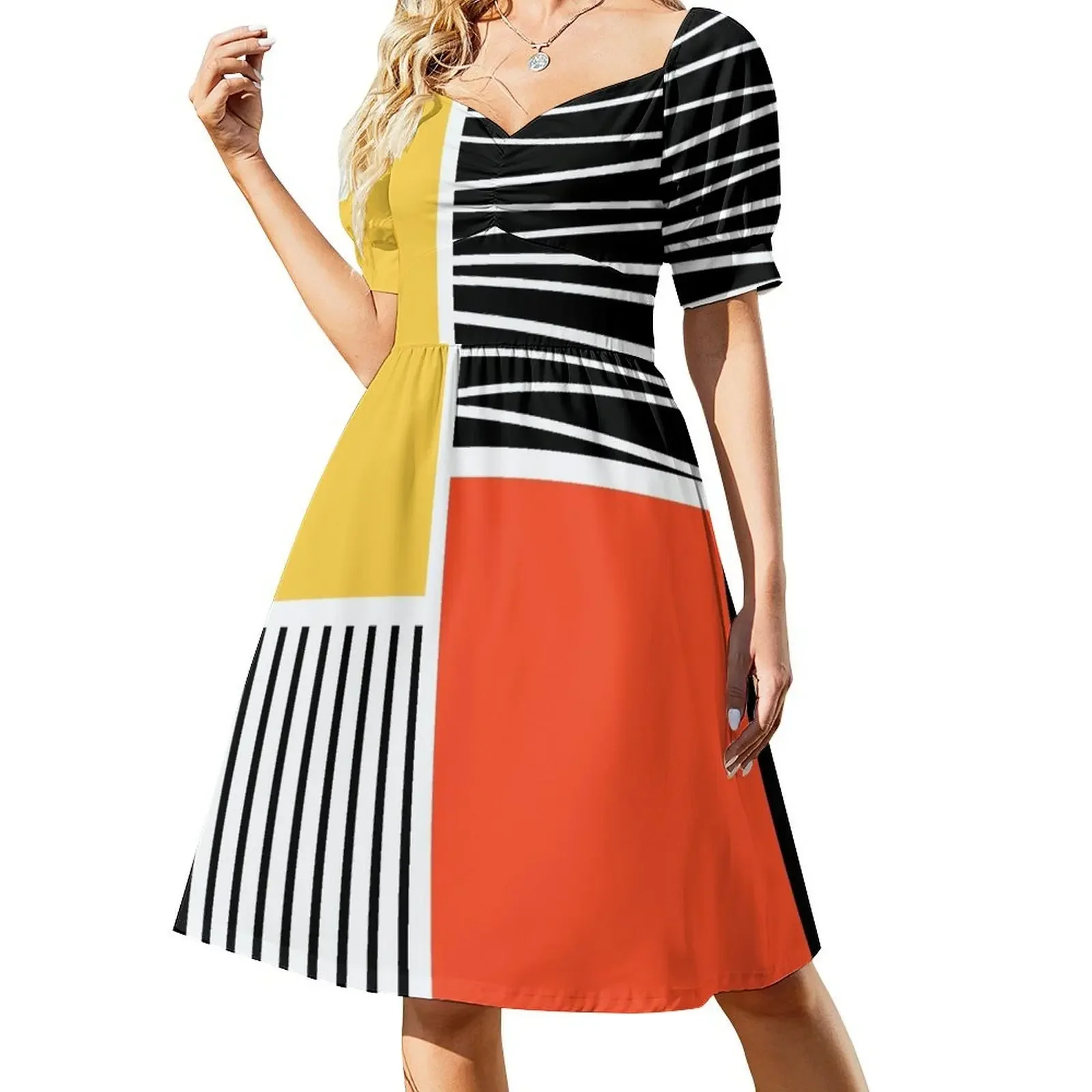 

Composition with geometric shapes Sleeveless Dress Party dresses womens dress dresses for woman 2025 Dress