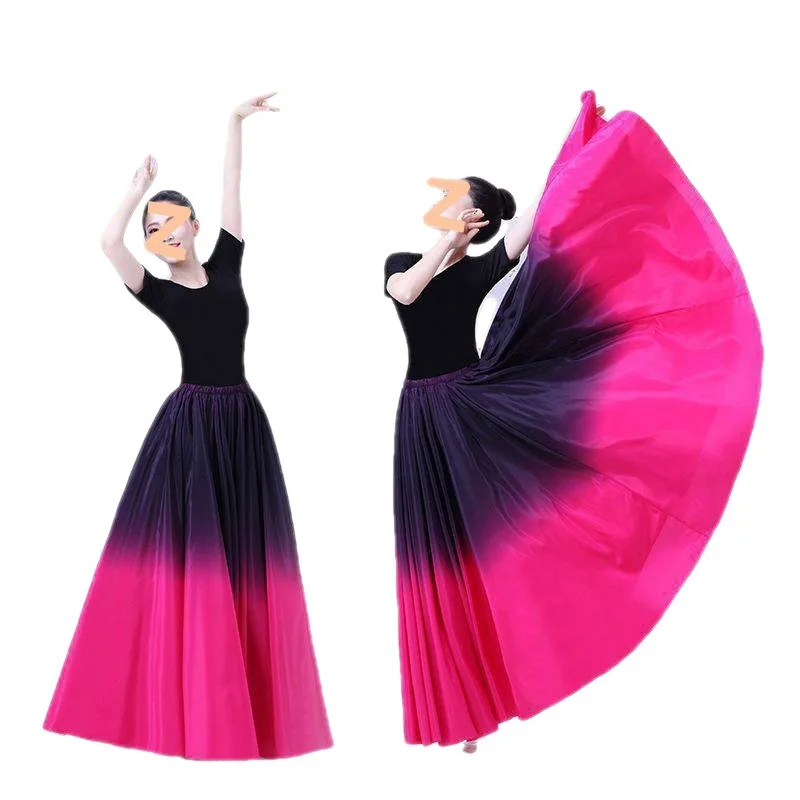 Mulheres Vestidos de Performer de Dança Flamenca Espanhola, Saias de Dança, Trajes Femininos, Tamanho Grande Vestido de Festa