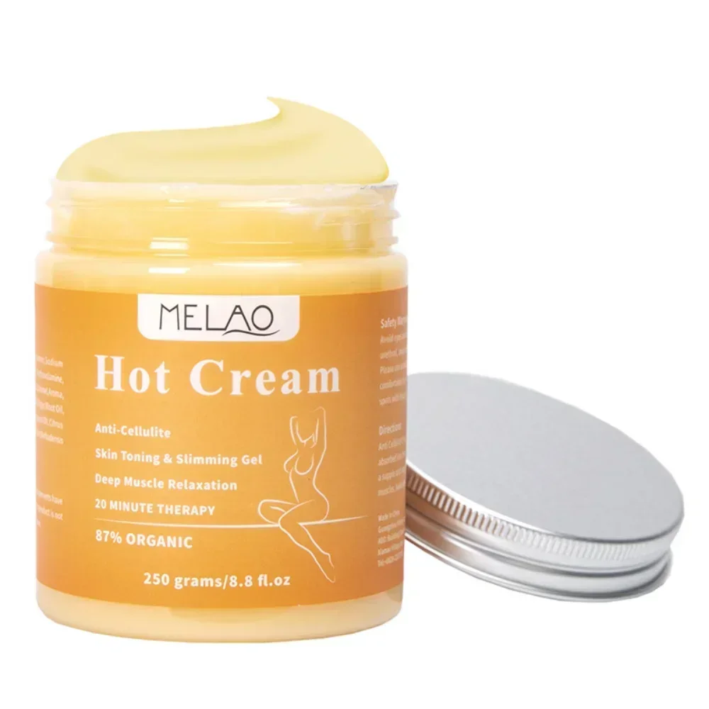 250g Melao Hot Cream Anti-Cellulite Fat Burner Weight Loss Cream Body Massage Gel Slimming Cream Massage Anti-Cellulite Skincare