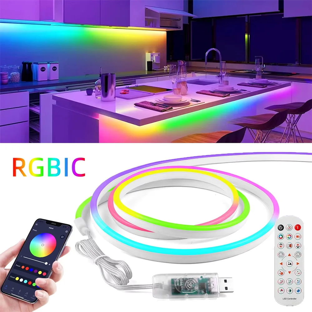 Rgbic Led Neon Rope… - image