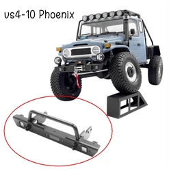 VP VS4-10 Phoenix Upgrades Metal Front Bumper W/ Fog Lights for 1 10 Rc Rock Crawler Truck