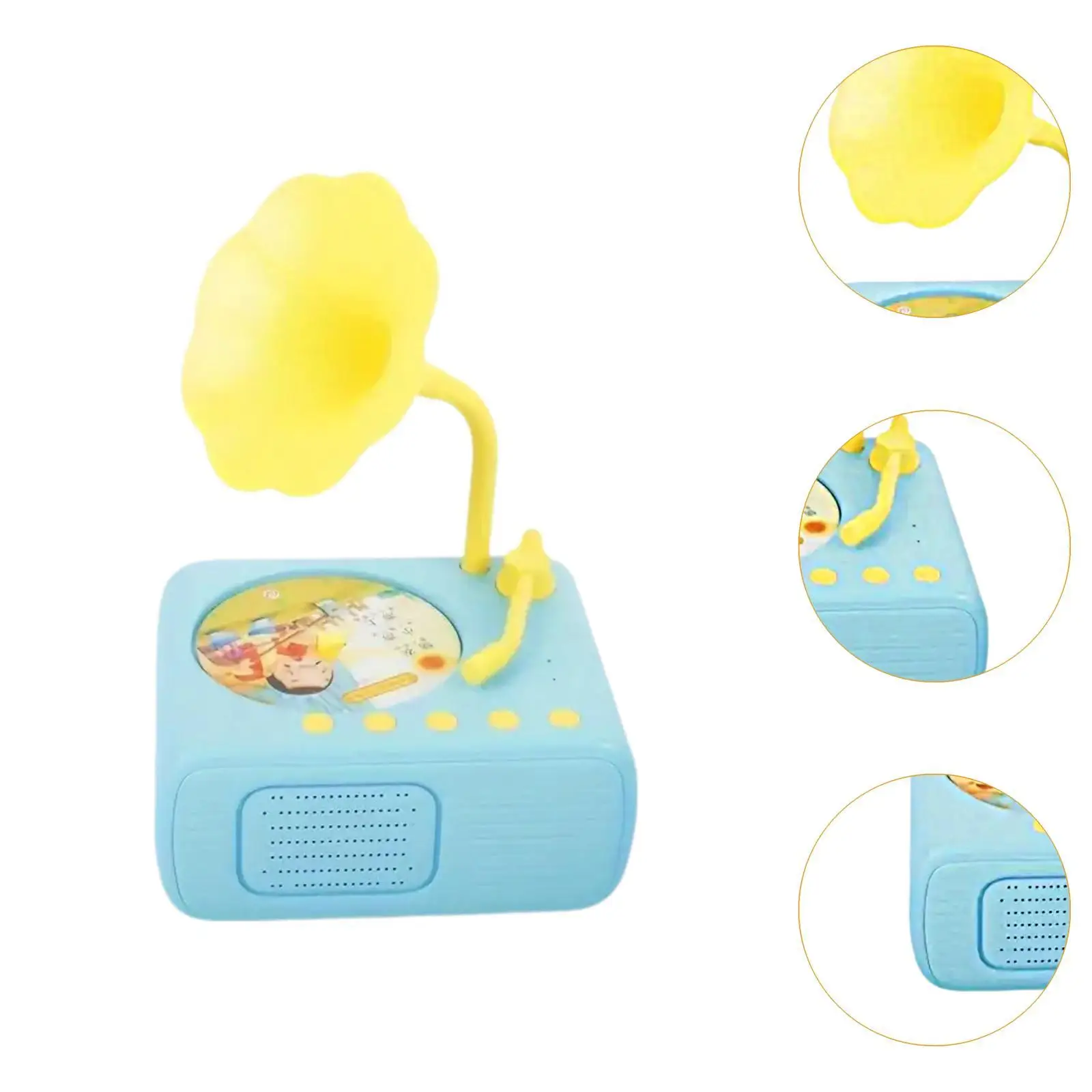 Kids Gramophone Educational Toy for 3-6 Years Old Boys Girls Holiday Gift