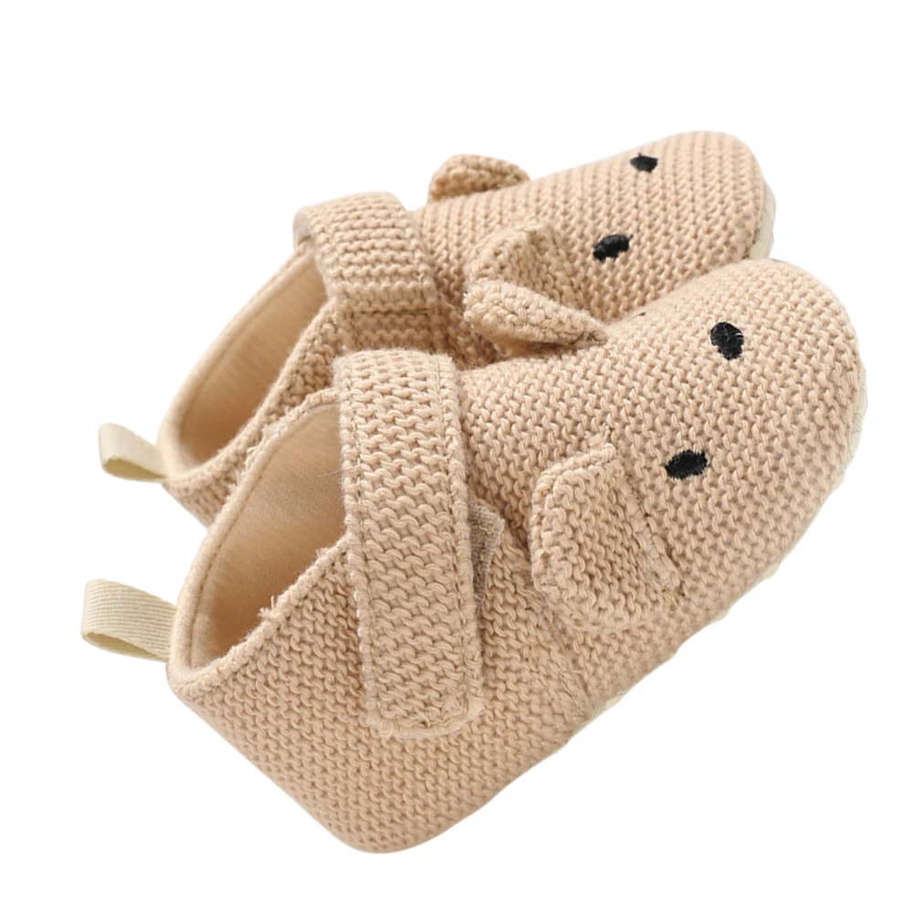 Toddler Shoes Infant Prewalker Cotton Sole Baby Footwear Child Lightweight Breathable Material Autumn Kids Indoor Shoes