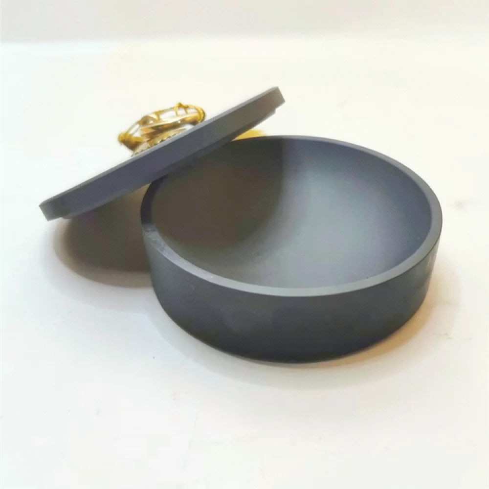 Creative Inkstone With Cover Moisture Control Ink Well Calligraphy Practice Accessory Unique Stone Design Desk Decoration
