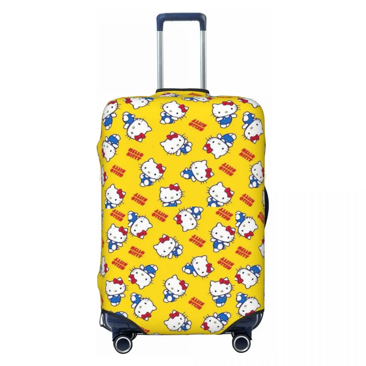 

Custom Cat-Cartoon Suitcase Cover Elastic Anime Cartoon Luggage Protective Covers for 18-32 inch