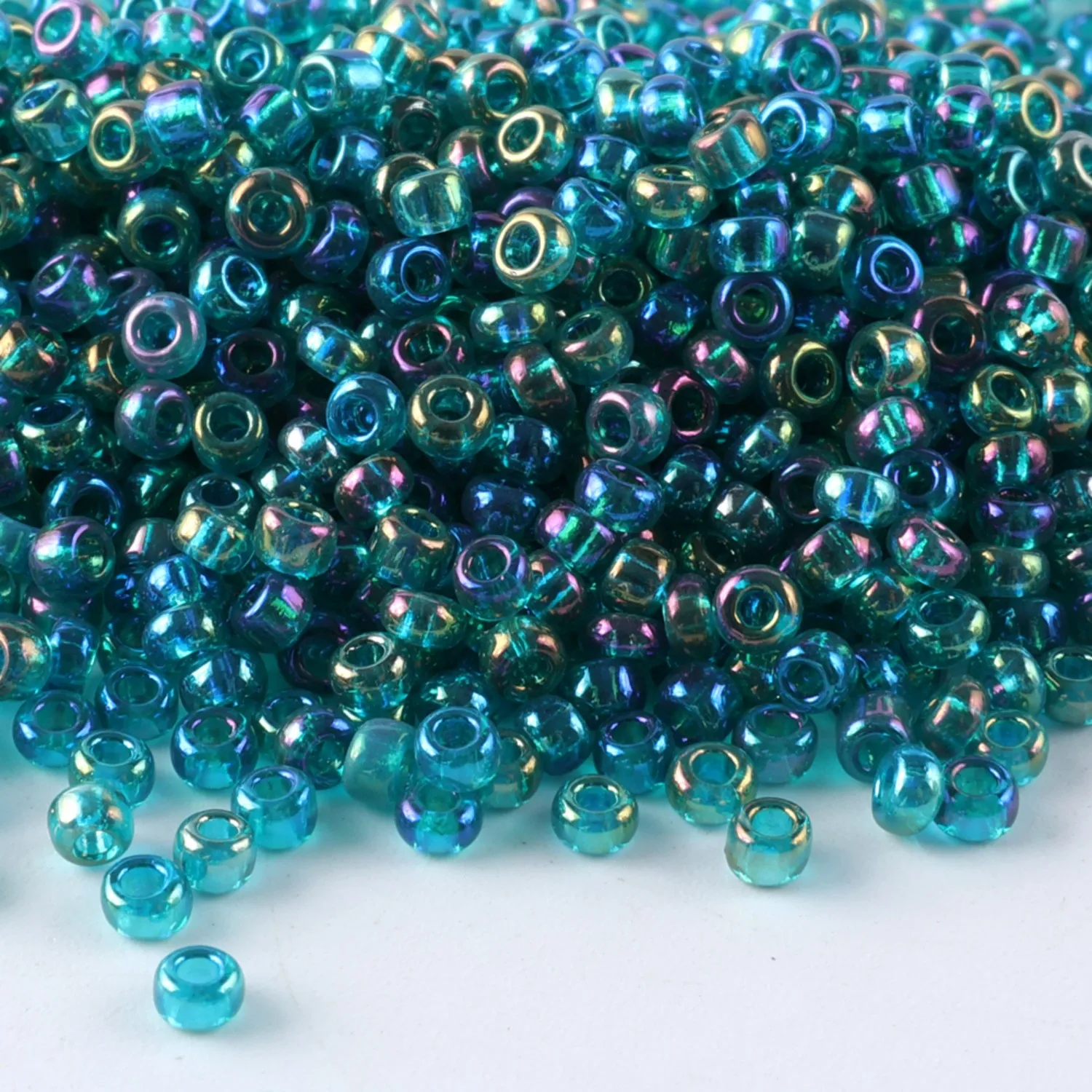 Domestic CJ 11/0 Transparente Farbige Hochwertige Rocailles-Perlen 10g/Röhrchen Geeignet für Alle Arten von DIY-Bastelarbeiten, etc. – Detail 20