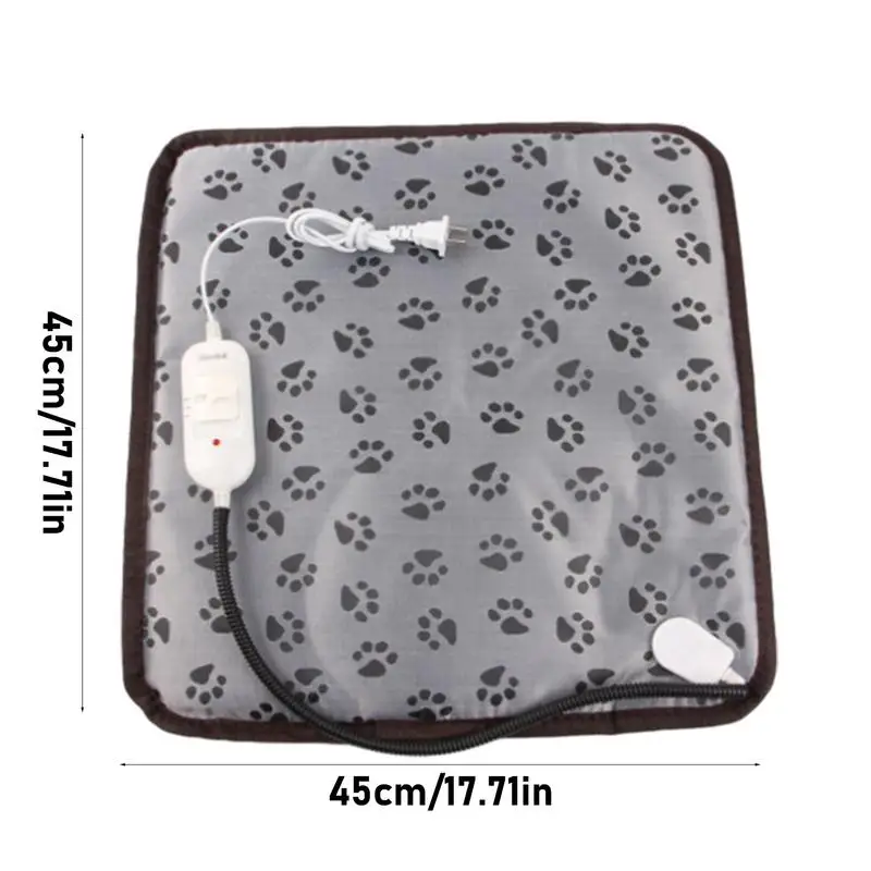 Pet Heating Pad Electric Blanket Dog Heat Mat With Auto Shut Off Waterproof Thermostat Electric Heated Mat Electric Pet Heated