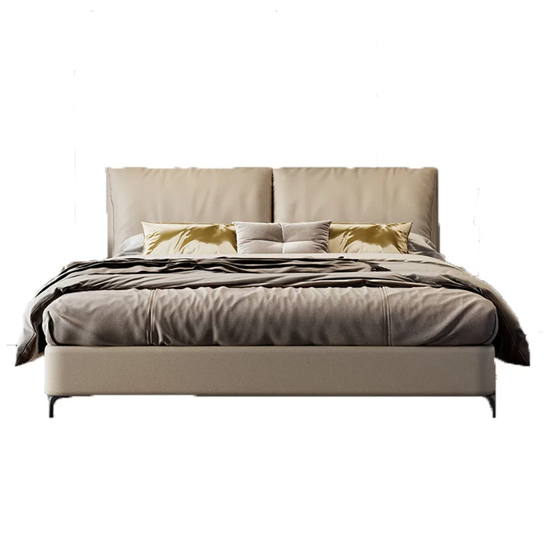 

Elephant Ear Leather Bed, Master Bedroom, Double, Hovering Bed