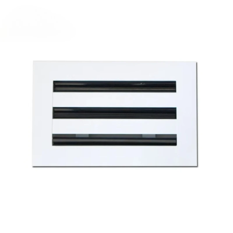 Contemporary 10x 6 inch aluminum alloy linear vent Modern HVAC system Register 3 slot grille Contemporary ventilation products