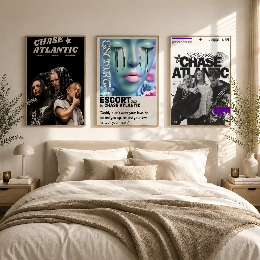 Chase Atlantic Beauty In Death Album Poster HD art sticky wall waterproof home living room bedroom bar aesthetic decoration