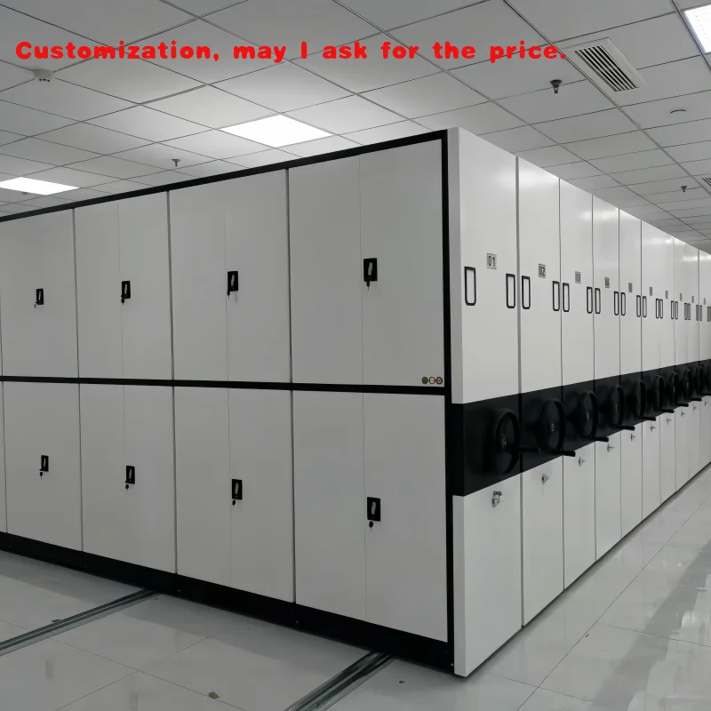 custom.Best Selling Intelligent Steel Movable Racks Dense Cabinets Display Screens Modern Design Adjustable School Hospital