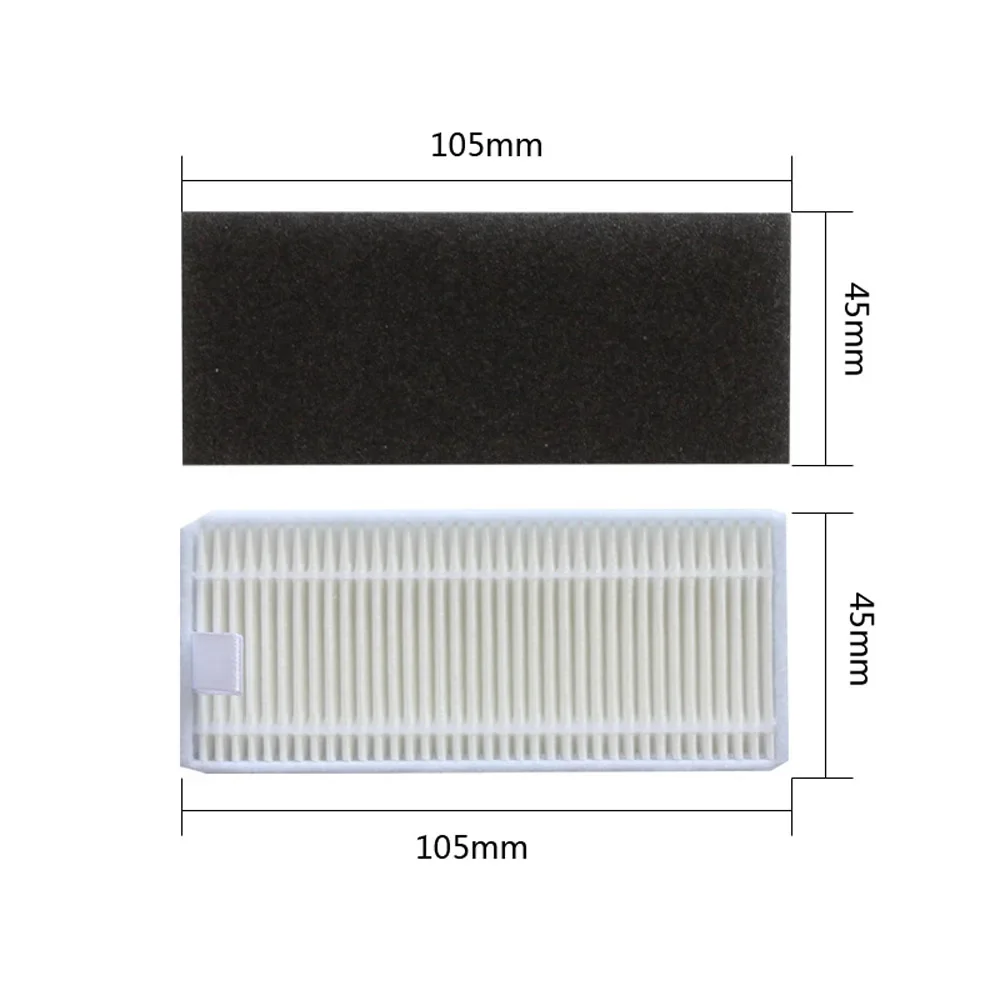 Do Lefant M200/M201/ M501A/M520/M571/T700/U180 Szczotka boczna rolkowa Filtr HEPA Mopy Zestaw akcesoriów do odkurzacza robota Parts002