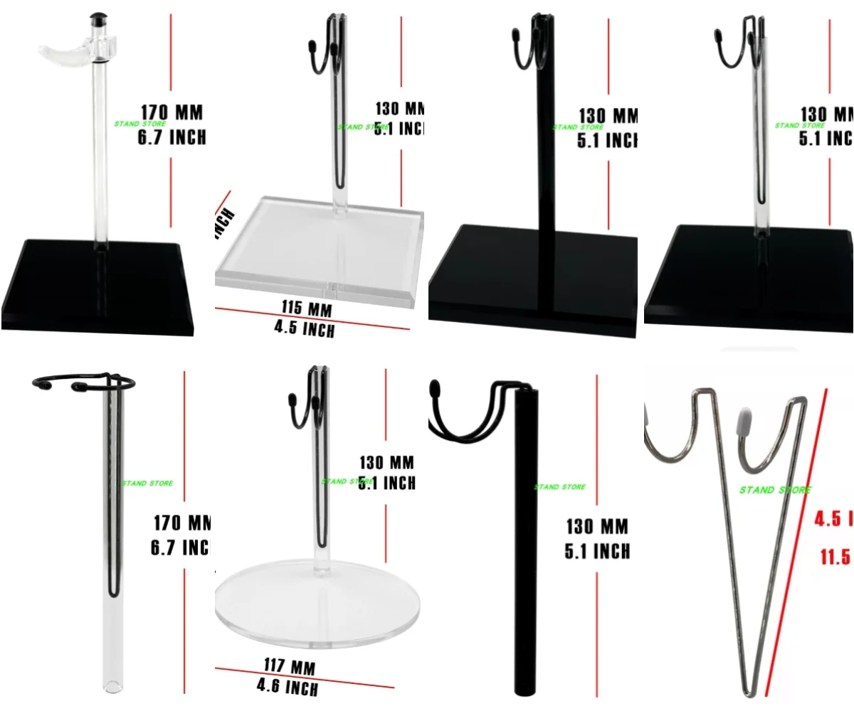 Offres Spéciales : Support de Présentation Rectangulaire/Oval pour Figurines 1/6ème, en PVC, Multi-Options, pour Figurines de 6 Pouces – Composant de Scène
