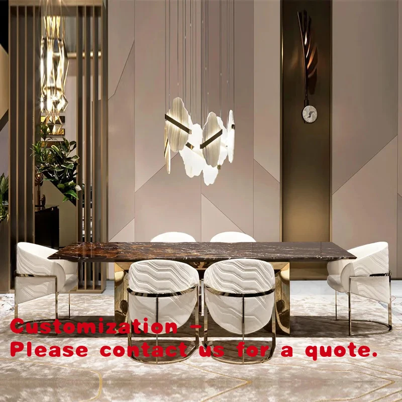 

Итальянский дизайнерский обеденный стул класса люкс для дома, отеля или ресторана, современный, с металлическими подлокотниками и спинкой, высококачественный дизайн, мебель для дома.
