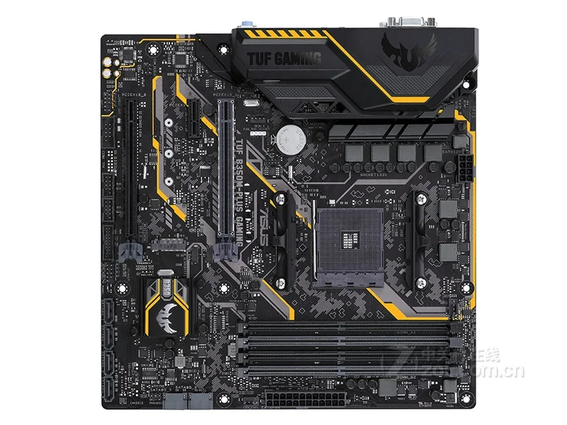 ASUS TUF B350M-PLUS GAMING اللوحة الأم المقبس AM4 AMD B350 DDR4 64GB دعم Ryzen 5600 PRO 3600 3200 1700 4600 5900 4700 M.2