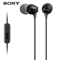 Sony MDR-EX15AP Earphones with Smartphone Mic and Control blue For iOS Android Samsung Huawei Xiaomi OPPO Vivo