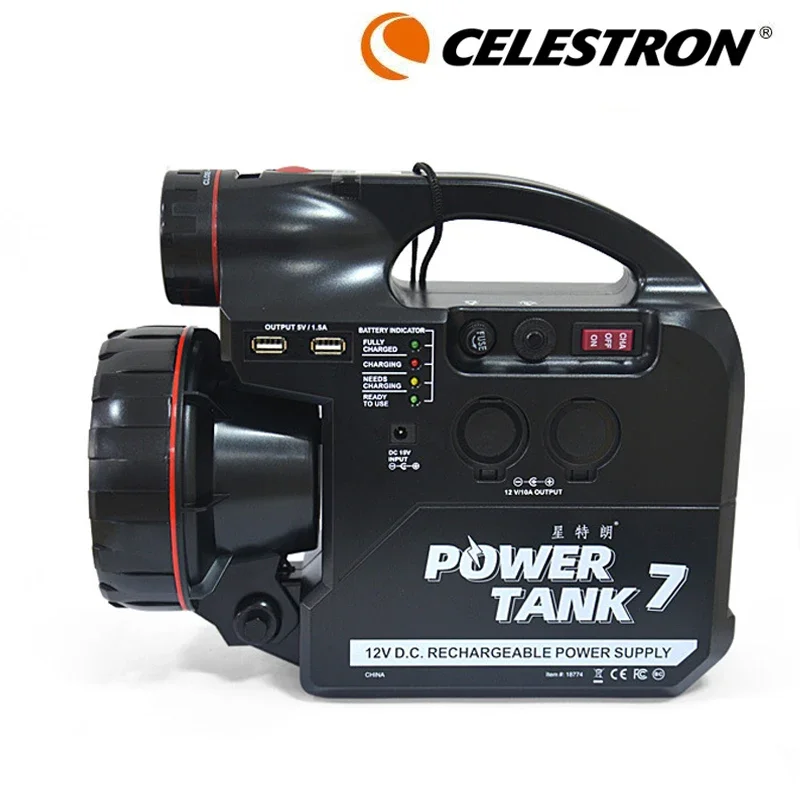 

Celestron Powertank 12 Telescope Battery Rechargeable Portable 12V Power Supply For Automated Common 127SLT/Se/Cpc series