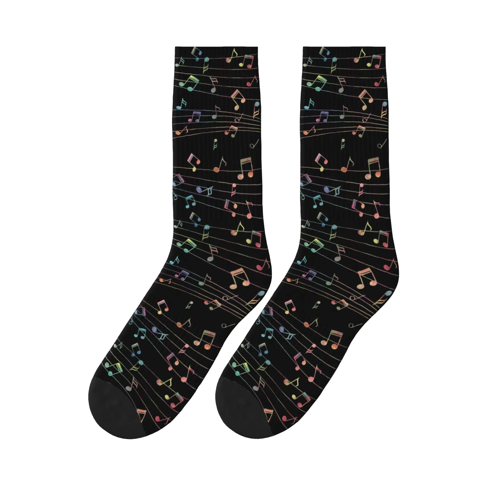 

Music Notation Musical Notes Sports Socks Super Soft Stockings All Season Long Socks for Unisex Birthday Present