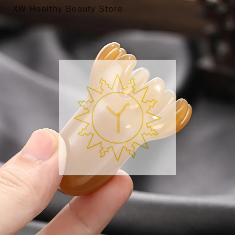 الأخطبوط تدليك مشط رئيس ميريديان كشط تدليك فروة الرأس فرشاة الوخز بالإبر غوا شا تدليك مشط التعب الإغاثة تدليك #1