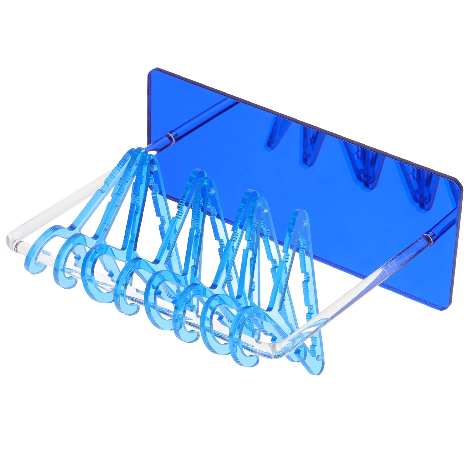 

Hanging Earring Organizer Acrylic Jewelry Display Stand Clear Earring Holder Rack Necklace Choker Hanger Storage For