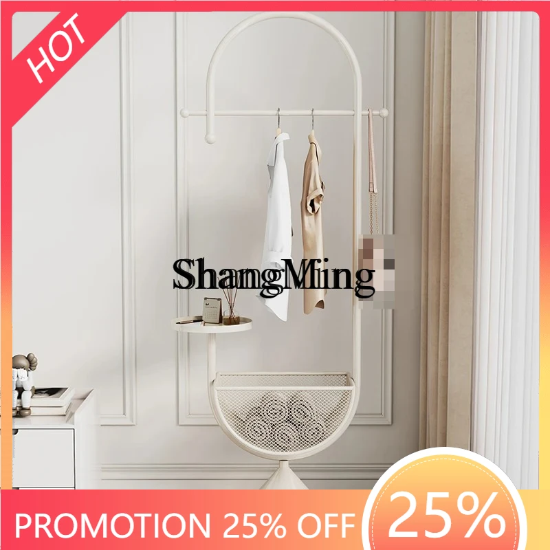 

ZYY Home Simple Premium Exquisite Indoor Hanger Entrance Iron Storage Floor Coating Rack