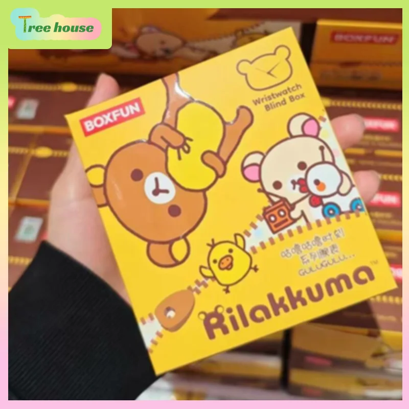 

Maihe × Rilakkuma Gurgling Moment Series Blind Box Watch, Cute Fashion Wristwatch, Trendy Collectibles, Ideal Gift for Girls