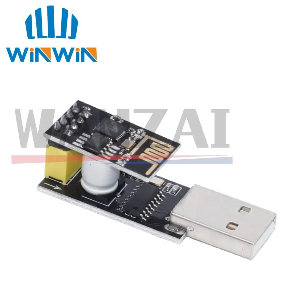 USB to ESP8266 WIFI module ESP-01  ESP-01S adapter board computer phone WIFI wireless communication microcontroller development