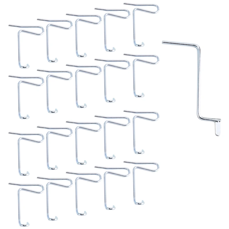 

Barbed Wire Tensioner Set Fence Repair Tool Comes With Auxiliary Wrench Durable Easy Install