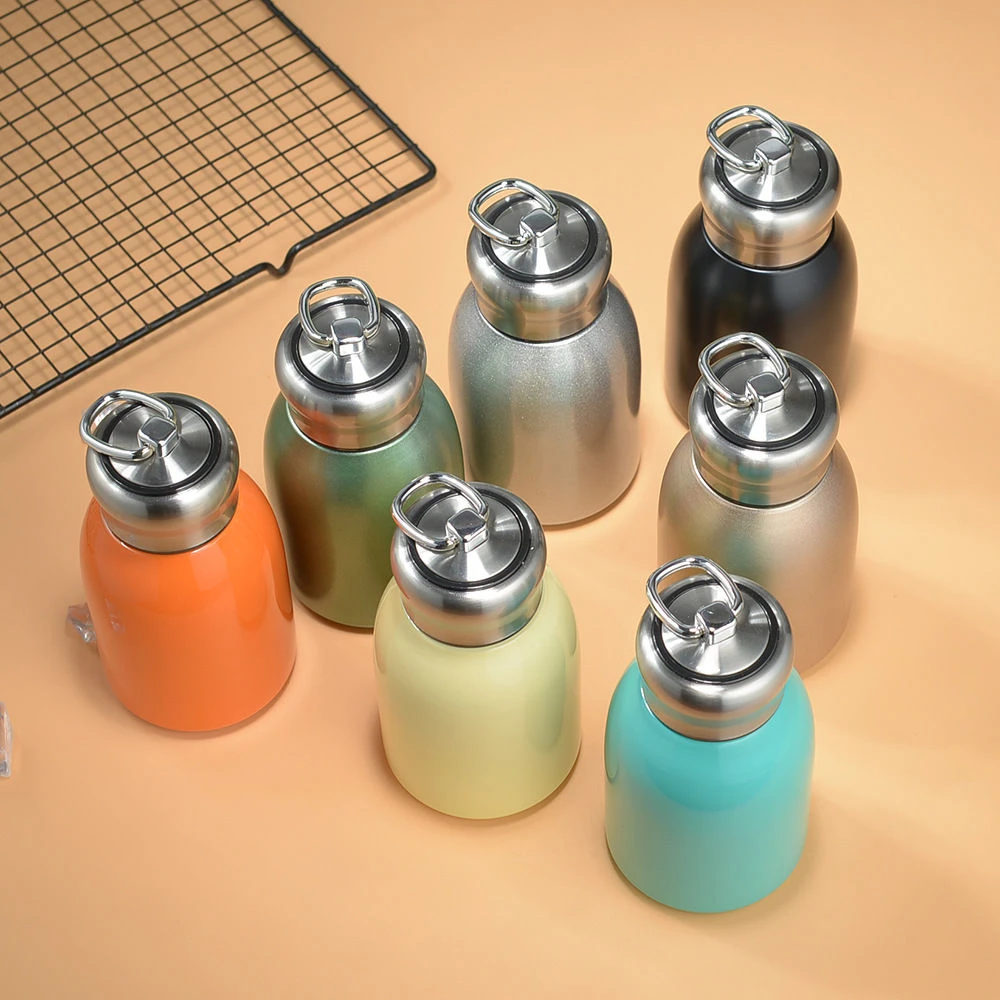300ml Mini Insulated Travel Mug Made of Stainless Steel Keeps Beverages Hot Cold For Hours Perfect Companion for Camping Trips