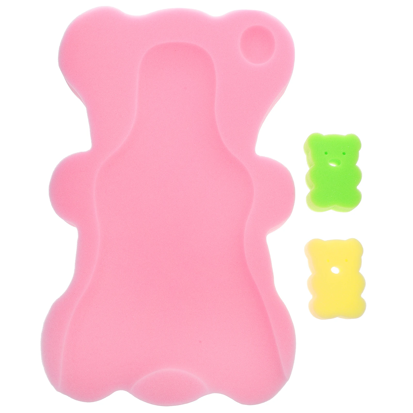 

Baby Bath Mat Newborn Sponge Non Slip Bathing Pad for Infants Toddlers Bath Tub Random Color Cartoon