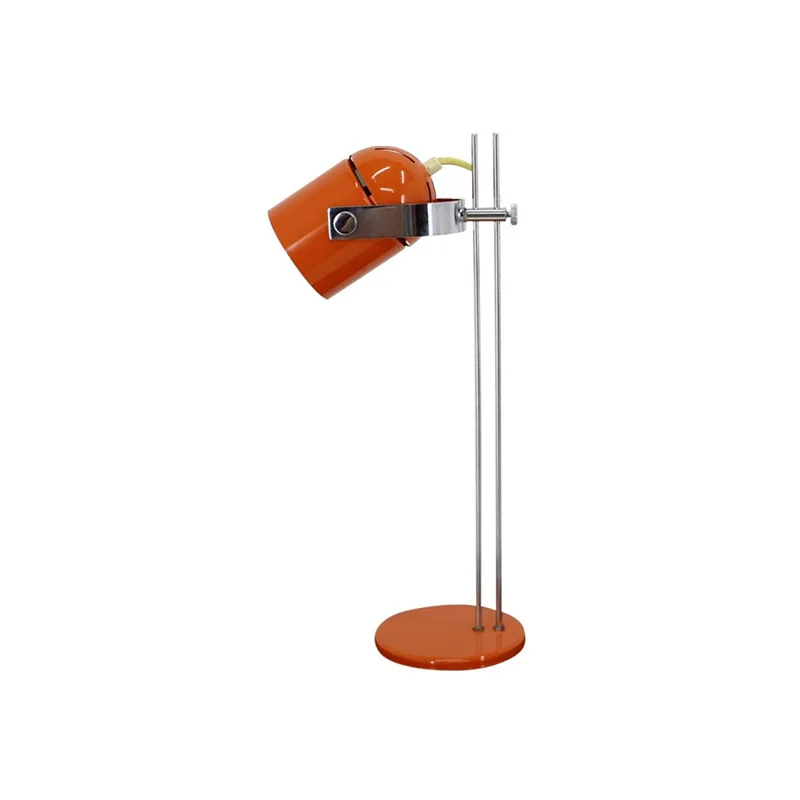 

Simple stainless steel texture adjustable desk lamp