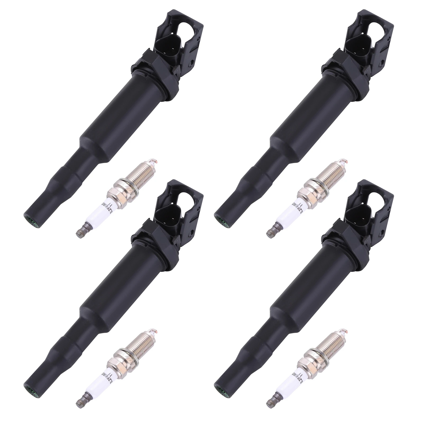 

4pcs ignition coils +4pcs spark plugs UF592 For BMW 228i, 320i, 328i, 428i, 528i, 535i