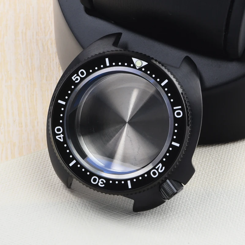 Heimdallr PVD Abalone Watch Case Stainless steel Sapphire Crystal 28.5mm dial 4.2 O'clock 20ATM Waterpoof For NH35/36/4R/6R