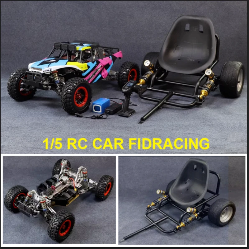 男の子用の遠隔操作電気自動車,全地形対応車,1:5,4wd