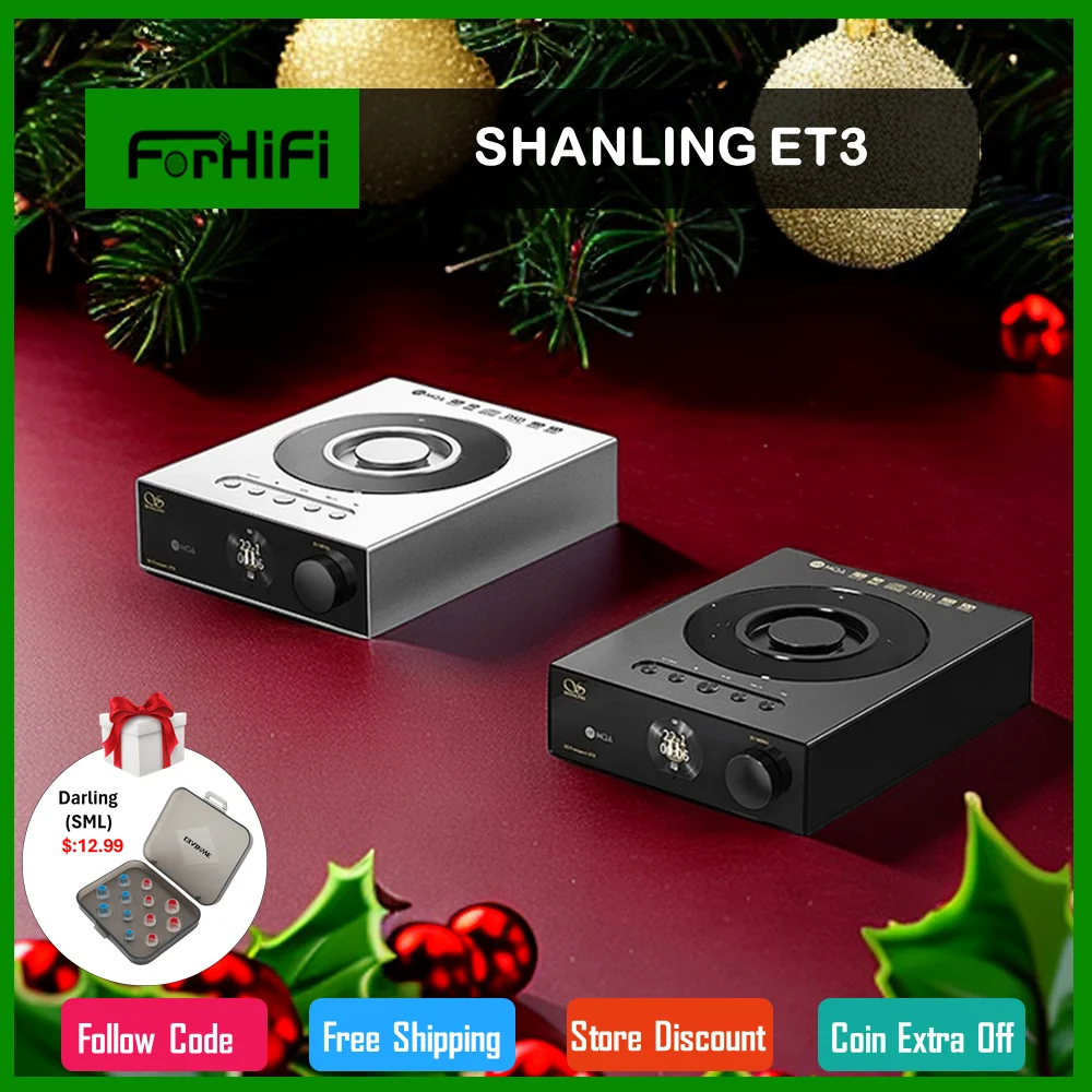 

SHANLING ET3 CD Transport Player Full-Featured Digital Turntable