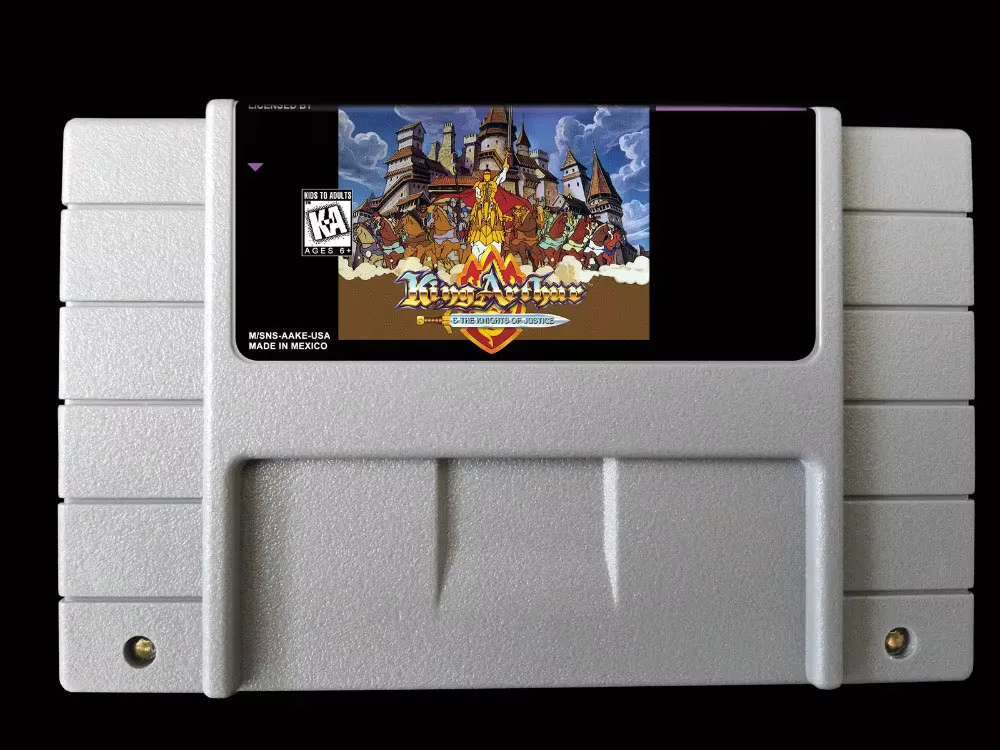 

16Bit Games ** King Arthur & The Knights of Justice ( USA Version!! )