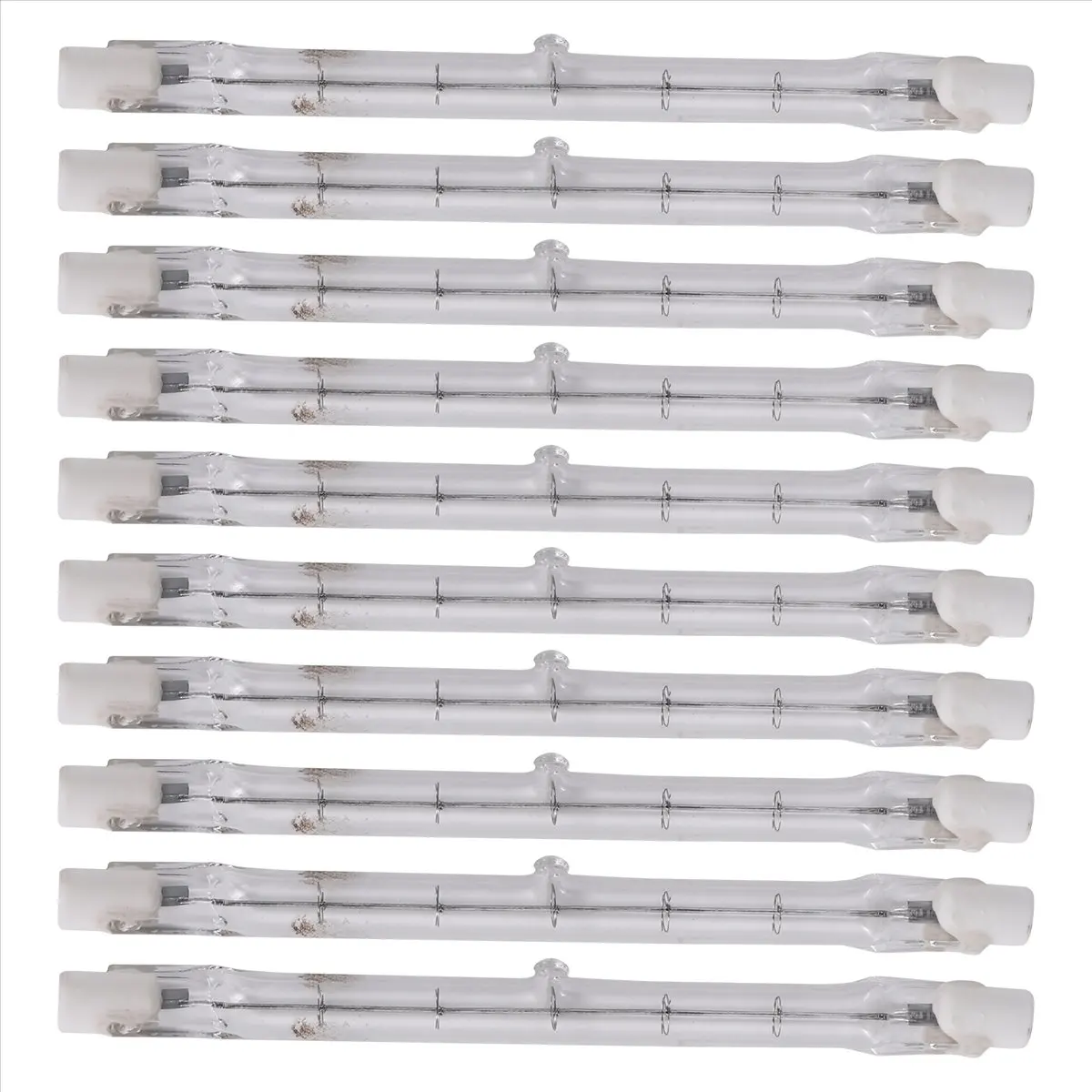 DT35！ R7S Halogen Light Bulb 118 mm 200 W 230 V Pack of 10 Halogen Rod R7S Halogen Bulb R7S Dimmable Halogen Rod Lamp Lights